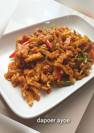 Foto resep Oseng tempe teri nasi