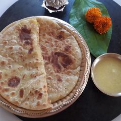 A picture of Puran Poli.
