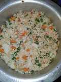 Simple rice with eggs recipe