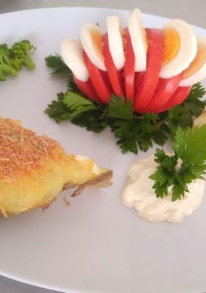 Una foto de Papas Rellenas Al Horno