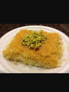 صورة لوصفة كنافه بالقشطه
