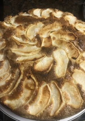 Una foto de Torta de manzana