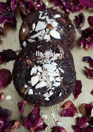 A picture of Vegan Beetroot Coconut Halwa.