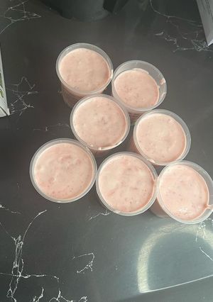 Une photo de Mousse à la fraise