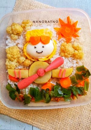 Foto resep Nasi Bento Penerbang