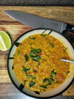 A picture of Spicy Lentil Soup.