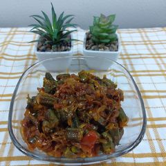 A picture of Bhindi masala.