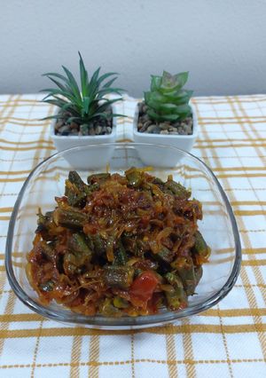 A picture of Bhindi masala.