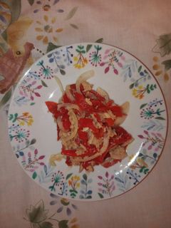 Una foto de ~Aliño de pimiento del piquillo~