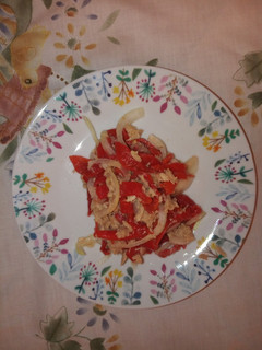 Una foto de ~Aliño de pimiento del piquillo~
