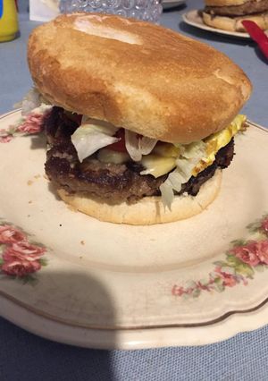 Una foto de Hamburguesas