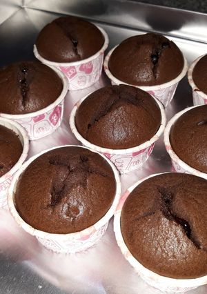 Foto resep Cup Cake Strawberry Chocolate chips