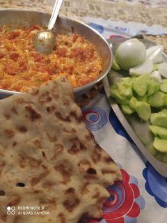 عکسی از دستور املت گوجه فرنگی