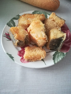 Una foto de Bacalao frito
