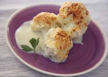 Easiest Way to Prepare Tasty Cauliflower gratin with healthy bchamel sauce recipe