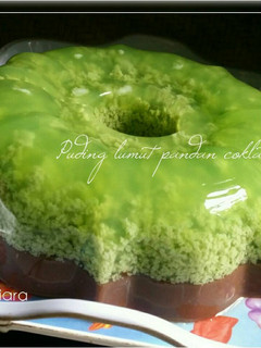Foto resep Puding Lumut Pandan Coklat