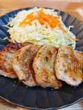 Marinated and Grilled Pork Tenderloin with Shio Koji