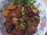 Sambel Taipei (Tahu ikan Tuna dan Petai)