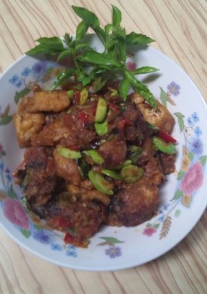 Foto resep Sambel Taipei (Tahu ikan Tuna dan Petai)