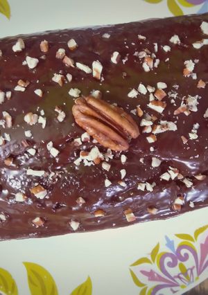Una foto de Panqué de Chocolate con Nuez