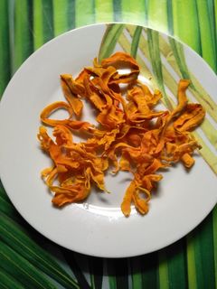 Una foto de Chip de zanahorias