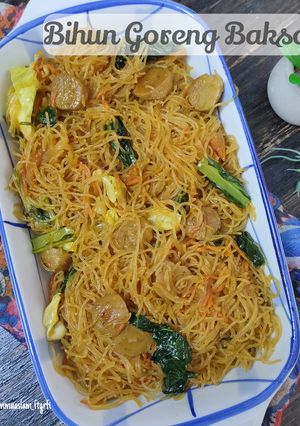 Foto resep Bihun Goreng Bakso