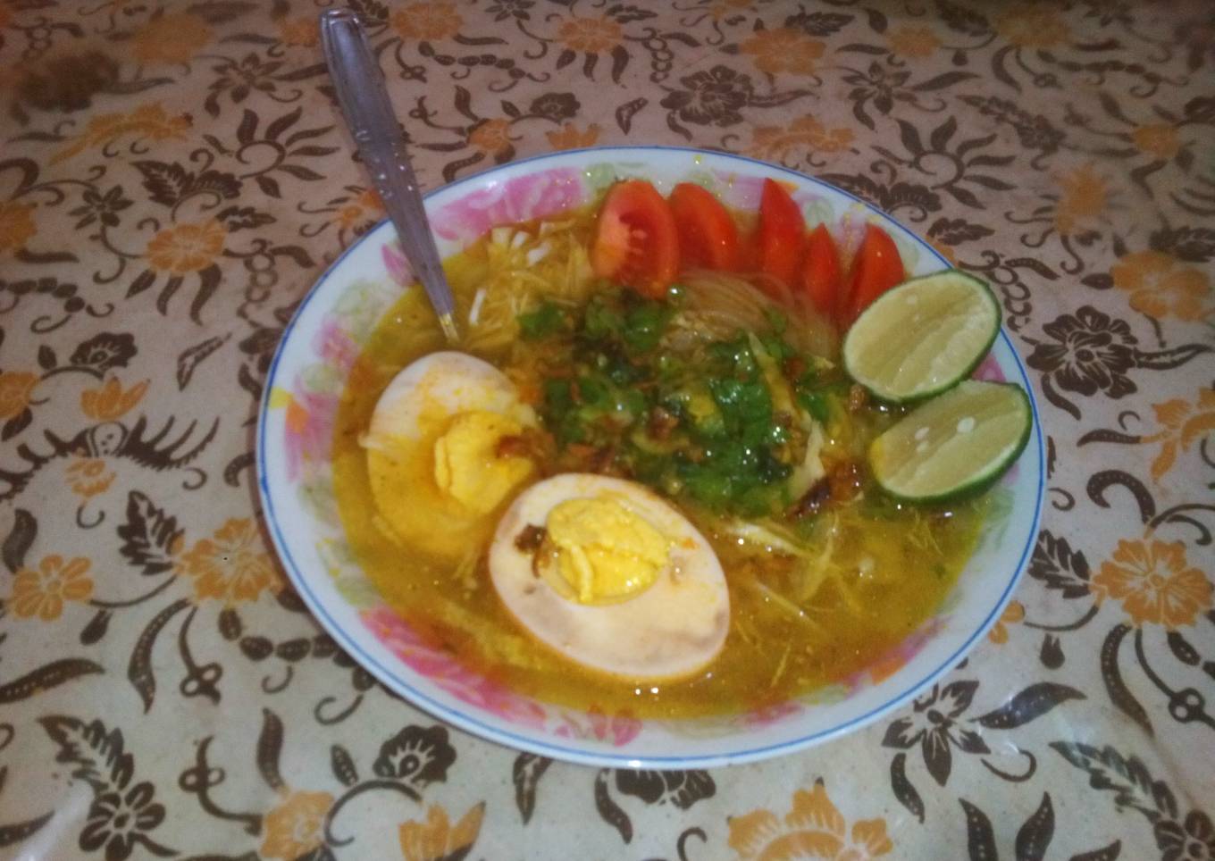 Soto ayam telor