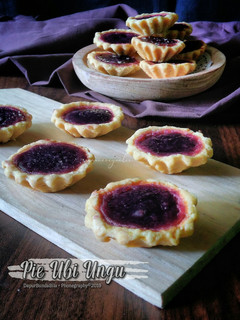 Foto resep Pie Ubi Ungu (Eggless Crust)