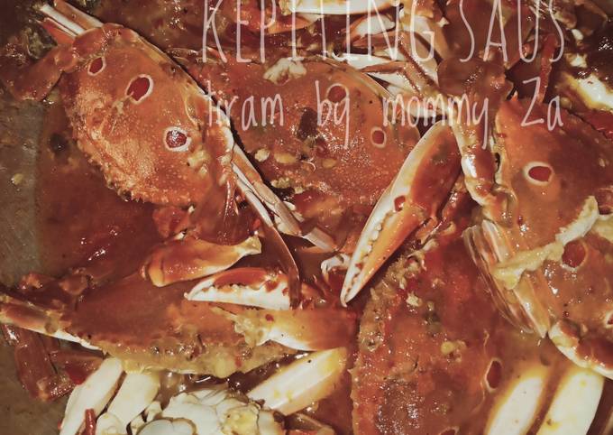 Kepiting saus tiram🦀🦀