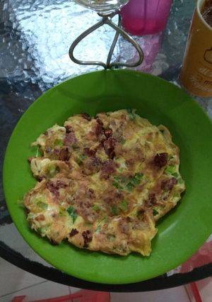 Foto resep Telur dadar kornet