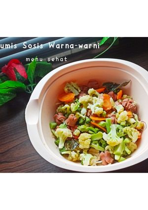 Foto resep Tumis Sosis Warna-Warni