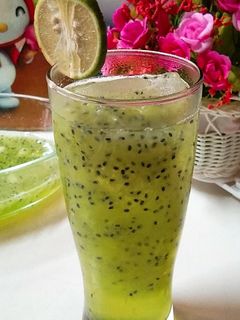 Foto resep Es Timun Serut Selasih