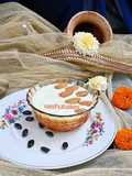 Apple, Jaggery and Sitaphal Rabdi with Leftover Diwali Dryfruits