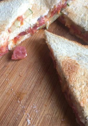 Foto resep Sandwich 🥪 Sosis