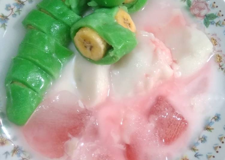 Resep Es pisang ijo, Sempurna