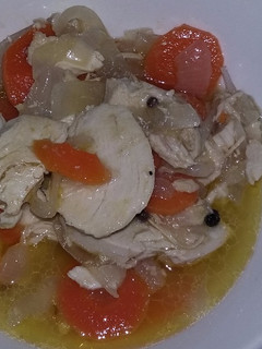 Una foto de Pollo en escabeche