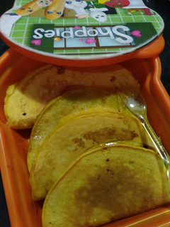 Foto resep Bekal Sekolah : Pancake Lipat (menu non nasi)