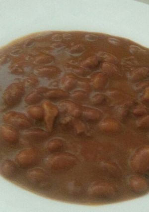 صورة لوصفة لوبيا ڨريني بدون نقع