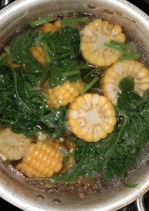 Foto resep Sayur bening bayam jagung