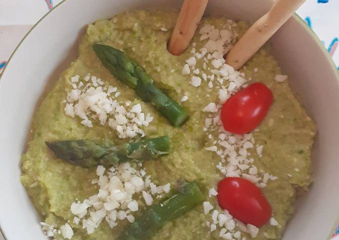 Ricetta di Premiato Hummus di asparagi &amp;amp; ceci