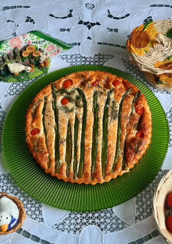 ПХ хачапурі зі спаржею