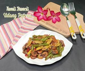 Resep mudah Tumis buncis udang putren Enak Sempurna