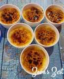 Coconut Custard Creme Brulee