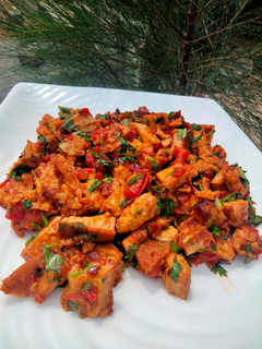 A picture of Scrambled egg recipe.