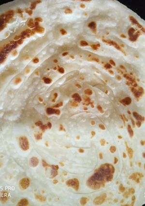 A picture of Kerala paratha.
