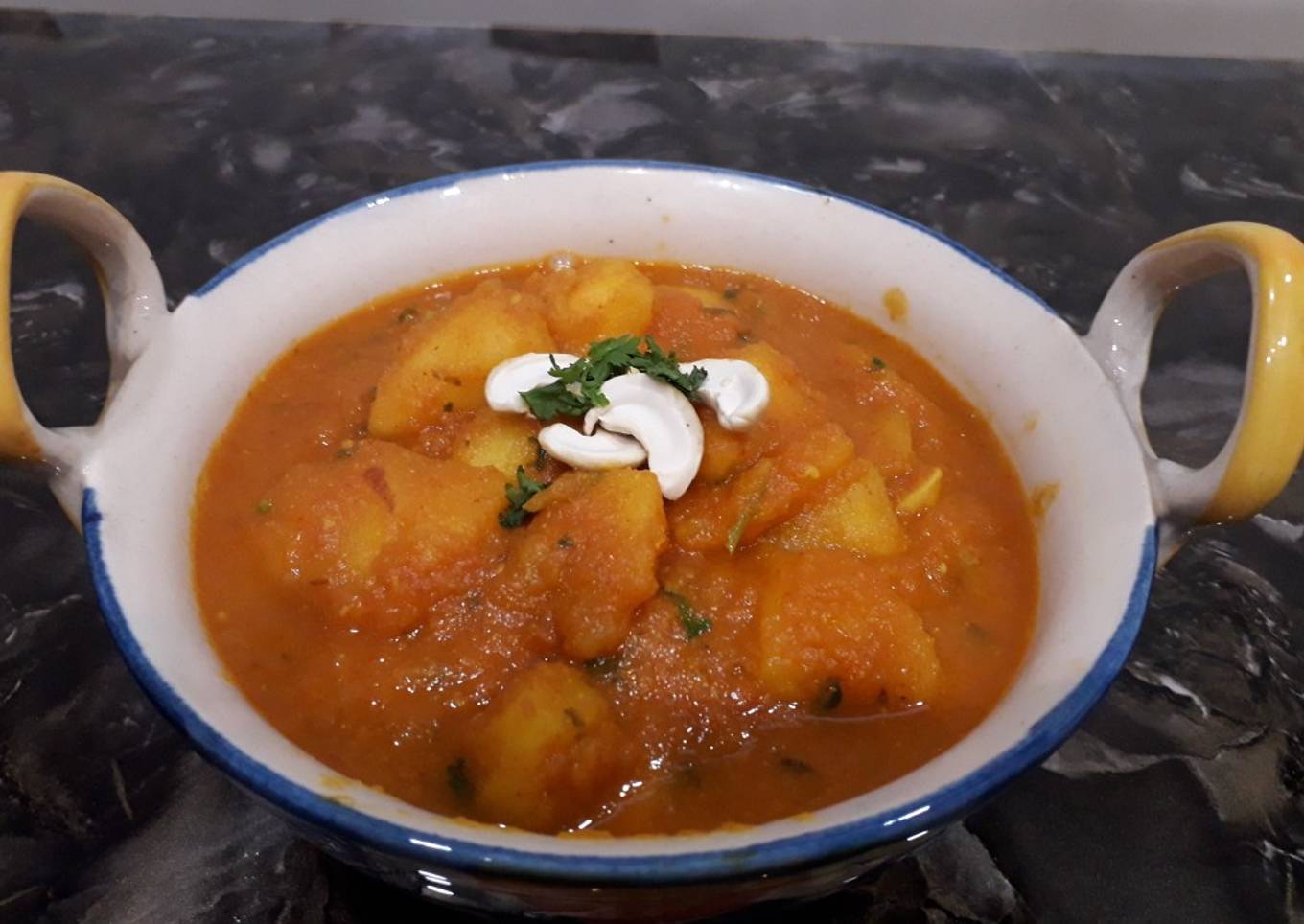 Apple kaju curry