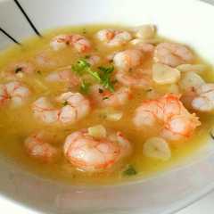Una foto de Gambas al ajillo