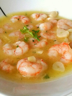 Una foto de Gambas al ajillo