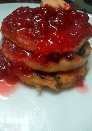 Foto resep Strawberry Oreo Pancake