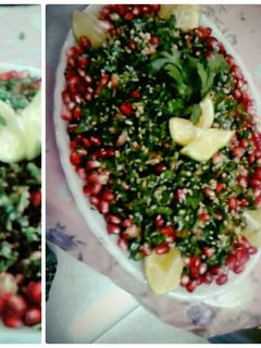 صورة لوصفة تبولة